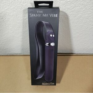 Adam & Eve The Spank Me USB Chargeable Black Vibe